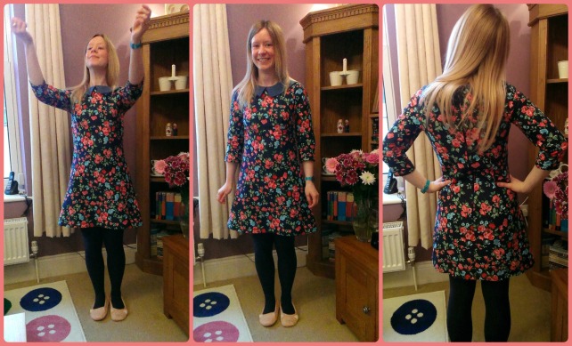 tilly and the buttons francoise floral dress
