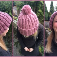 I Knitted a Woolly Hat! + Free Knitting Pattern
